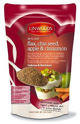 Linwoods Semillas De Lino Eco Con Ch A Manzana Y Canela Molidas G