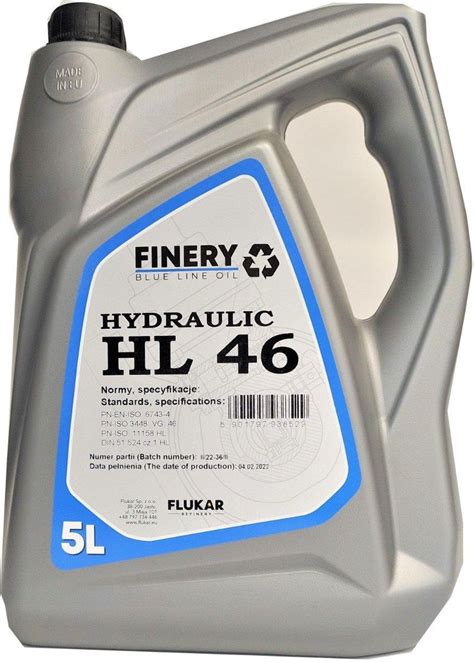 Finery Hydraulic Hl L Olej Hydrauliczny Opinie I Ceny Na Ceneo Pl