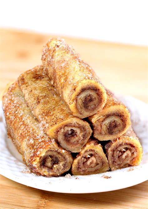 Cinnamon French Toast Roll Ups Sugar Apron