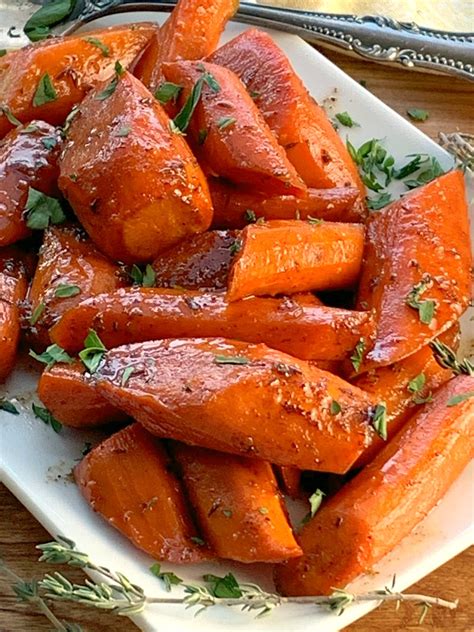 Slow Cooker Glazed Carrots A Gouda Life