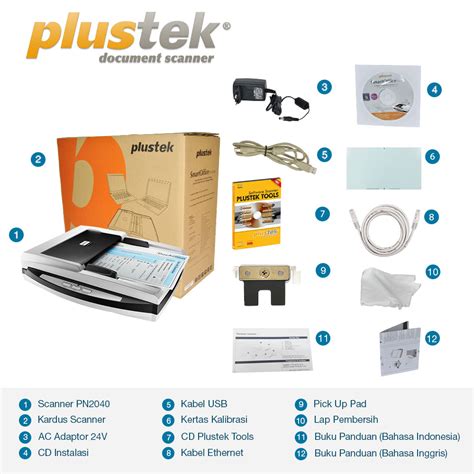 Scanner Plustek SmartOffice PN2040 Reseller Resmi Pasti Ori