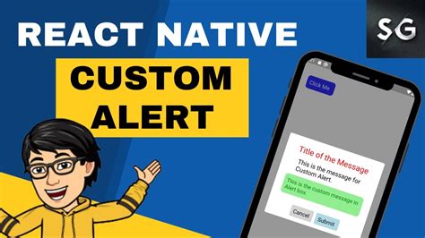 Create Custom Alert Messages In React Native Custom Alert Modal