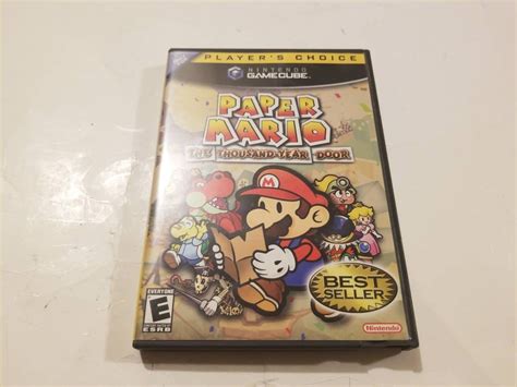 Paper Mario The Thousand Year Door For Nintendo Gamecube My