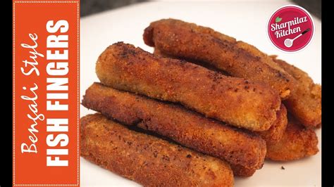 Fish Fingers Recipe Bengali Style Fish Finger Sharmilazkitchen