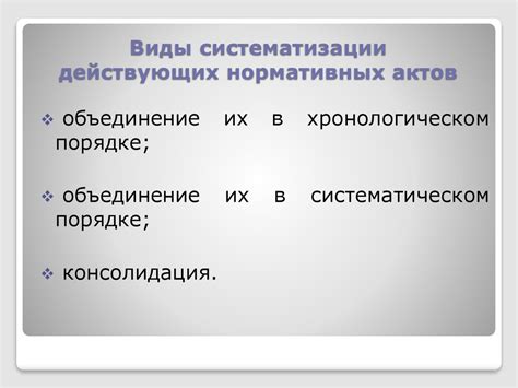 Кодификация и систематизация законодательства США - презентация онлайн