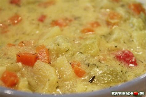 Рецепта за зеленчукова супа с тиквички - кулинарно.бг