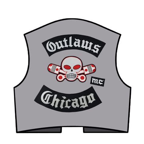 Full Set Original Outlaws MC Patch – Quality Embroidered Patches ...