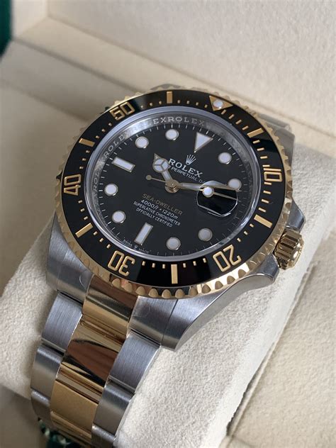 Rolex Sea Dweller Mm Steel Gold Carr Watches