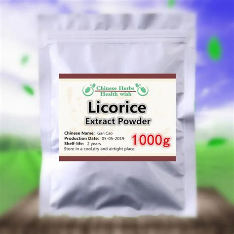 1000ghigh Quality Glycyrrhizinic Acid Licorice Root Extract Powderliquoriceradix Liquiritiae