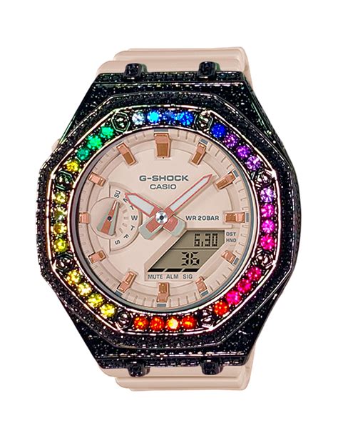 G Shock Mini Chronoak Rainbow Gma S Adr Chrono Collection