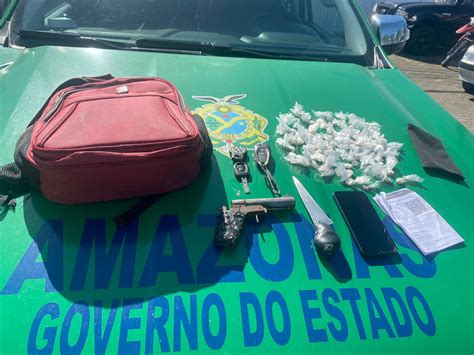 Dupla Armada é Presa Por Roubo Contra Motorista De Aplicativo Em Manaus