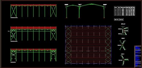 Industrial Nave Dwg Full Project For Autocad Designs Cad