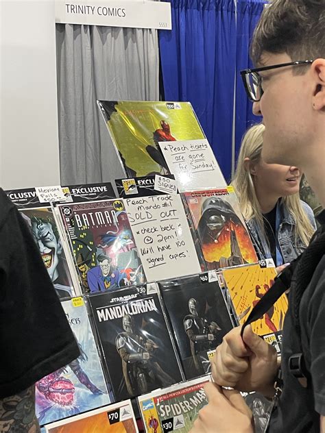 Sdcc Unofficial Blog On Twitter Fyi From Trinitycomics Booth