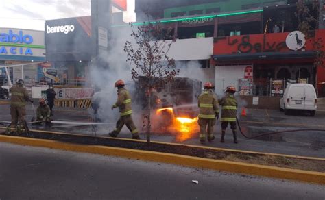 Video Se Incendia Camioneta De Valores En Metepec No Hay Lesionados