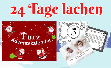 Furz Adventskalender Lustiger Advent Mit Einem Augenzwinkern Der Furz