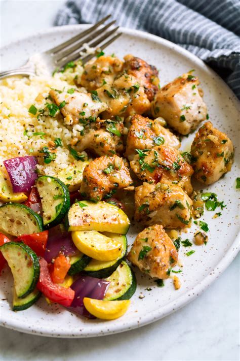 Garlic Butter Chicken Bites 15 Minute Recipe Cooking Classy