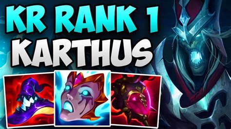 THIS IS HOW KOREA RANK 1 PLAYS KARTHUS JUNGLE CHALLENGER KARTHUS