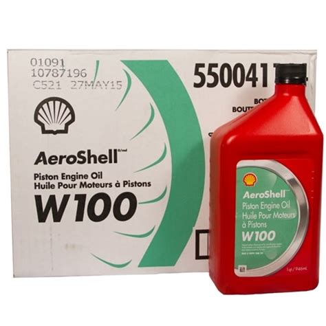 AeroShell Oil Aeroshell W 100 - Wayman Pilot Supplies