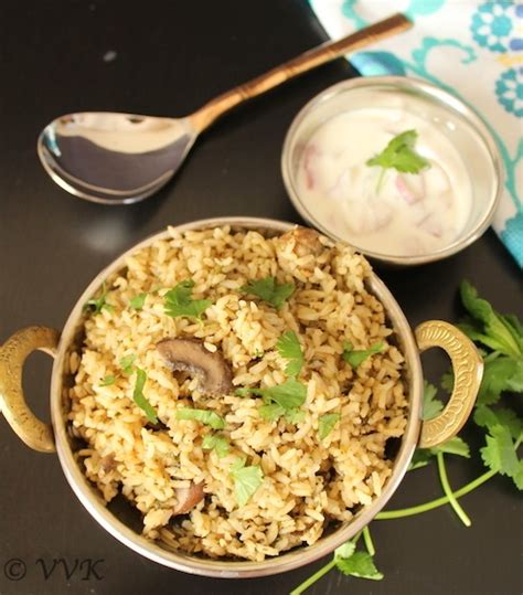 Dindigul Thalappakkati Biryani With Mushrooms And Soy Chuncks