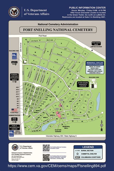 Fort Snelling National Cemetery In Minneapolis Minnesota Find A