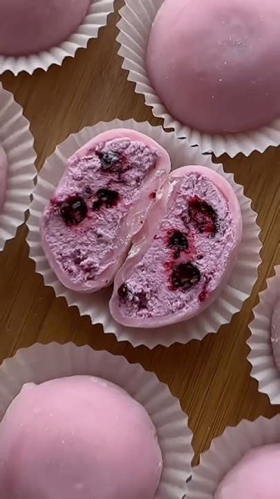 НАЧИНКА для моти «ЯРКАЯ СМОРОДИНА» #пирожные #десерт #cake # ...