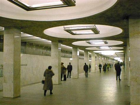Orekhovo Metro Station - Moscow | civil defense facility, 1984 ...
