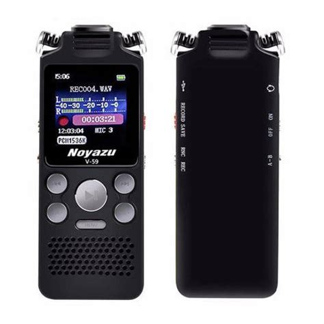 Купить Диктофон для записи разговоров цифровой Noyazu V59 8 ГБ памяти ...