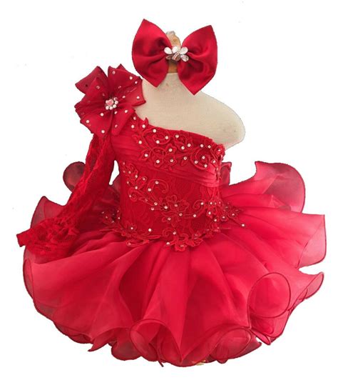 Jenniferwu G086 Infant Toddler Baby Newborn Little Girls Pageant Party