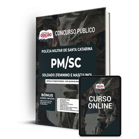 Apostila Pm Sc Soldado Feminino E Masculino Shopee Brasil