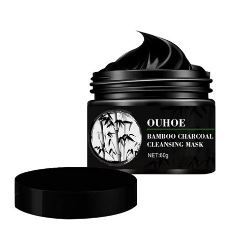 Ml Bamboo Charcoal Blackhead Mask Cleans Shrinks Pores Tears Off The