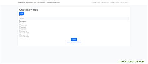 Laravel Spatie User Roles And Permissions Tutorial Hdtuto