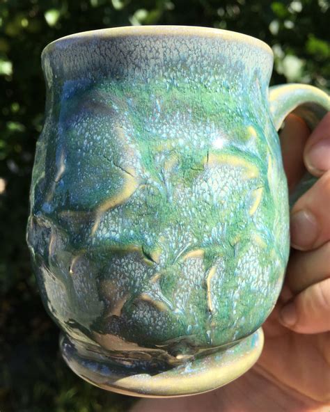 Amaco Toasted Sage X Under Textures Turquoise X Diy Pottery Glazes