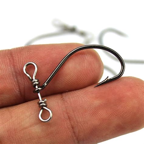 10 Sztuk Drop Shot Hook Down Shot Rig Hook Wide Gap Haczyki Na Robaki Z