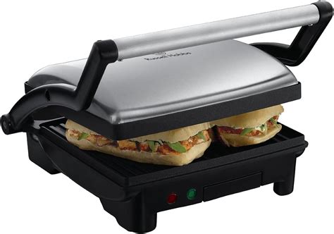 Russell Hobbs 3 In 1 Panini Press Grill And Griddle 17888 Stainless