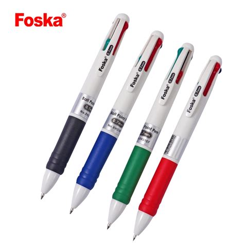 Foska Good Quality Four Color In One Ball Pen Pen And Ballpoint Pens