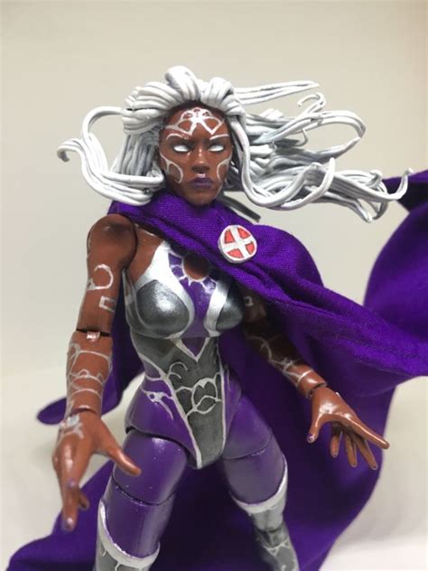 Storm Uncanny X Men Purple Suit Marvel Legends Custom Action Figure