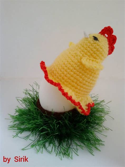 Easter Chicken Pattern Crochet Rooster Pattern Pdf Easter Cock Etsy