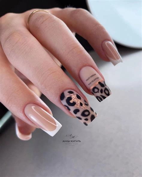 Pin By Ольга On ноготки Fashion Nails Leopard Nails Cute Acrylic Nails