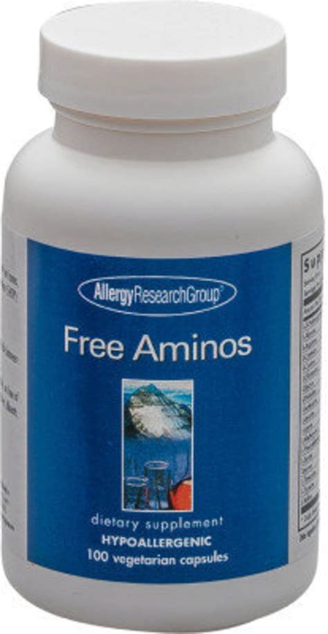 Free Aminos G Lules Veg Allergy Research Group Boutique En