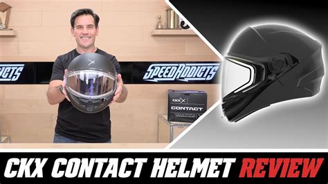 CKX Contact Electric Helmet Review At SpeedAddicts YouTube