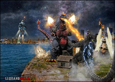 Godzilla Vs Spacegodzilla Photo Edit by Legrandzilla on DeviantArt