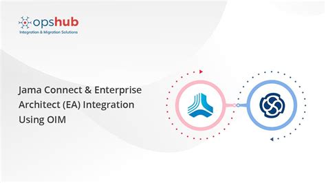 Jama Connect Enterprise Architect Integration Using Oim Youtube
