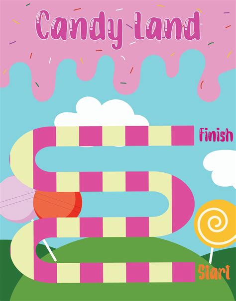 Free Printable Candyland Game Pieces