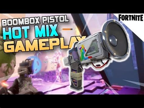 Fortnite Boombox Pistol ホットミックスHot MixフォートナイトPVE 世界を救え YouTube