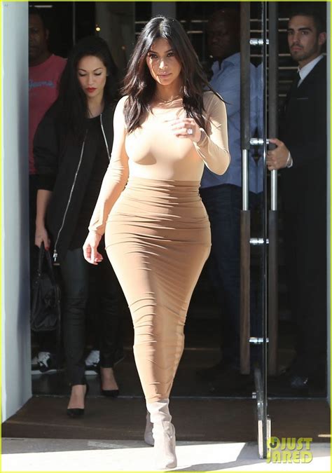 Kim Kardashian Puts Curves On Display During Paris Shopping Trip Photo