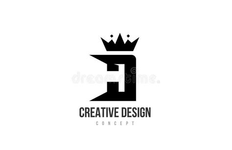 Letter J Crown Logo Stock Illustrations Letter J Crown Logo Stock