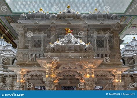 Mandir - Robbinsville, New Jersey Stock Image - Image of carving ...