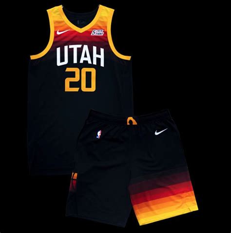 2020 21 Utah Jazz City Edition Uniform UNISWAG Basketball Jersey