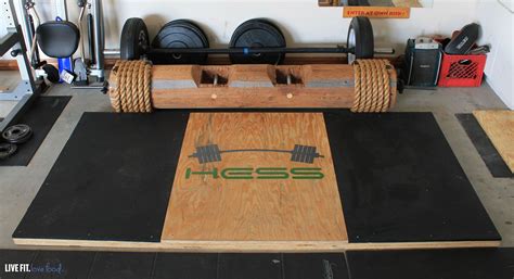 Hey You Weekend Warriorsbuild Your Very Own Weightlifting Platform