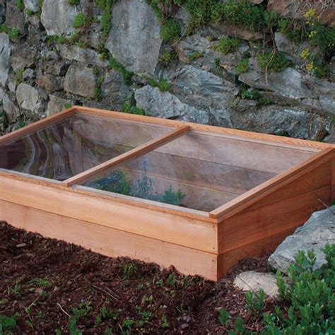 How To Build A Cold Frame For Raised Bed Bed Western